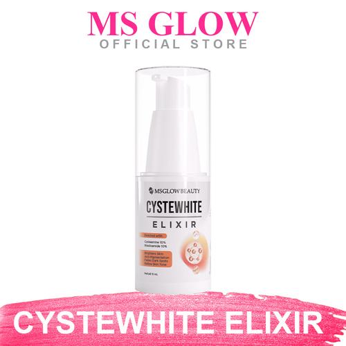 Ms Glow Cystewhite Elixir Skin Booster Serum Wajah Flek Hitam Msglow Beauty