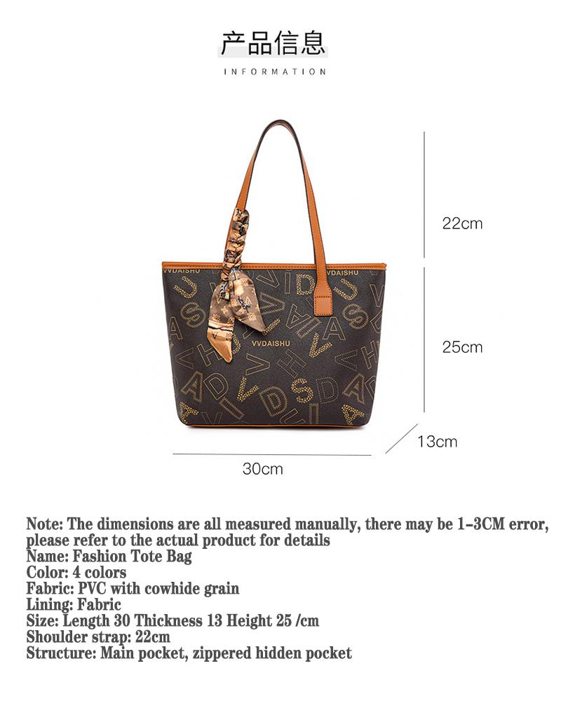 Product Introduction of SanML Handbag, New Fashion Printed Large Capacity Tote Bag Best Selling Classic Style 0