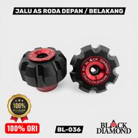 Gambar Black Diamond Pelindung Jalu As Roda Depan Jumbo 036 Universal Yamaha Honda Aluminum CNC Original - Gold dari Black Diamond Official Store Kota Administrasi Jakarta Timur 4 Tokopedia