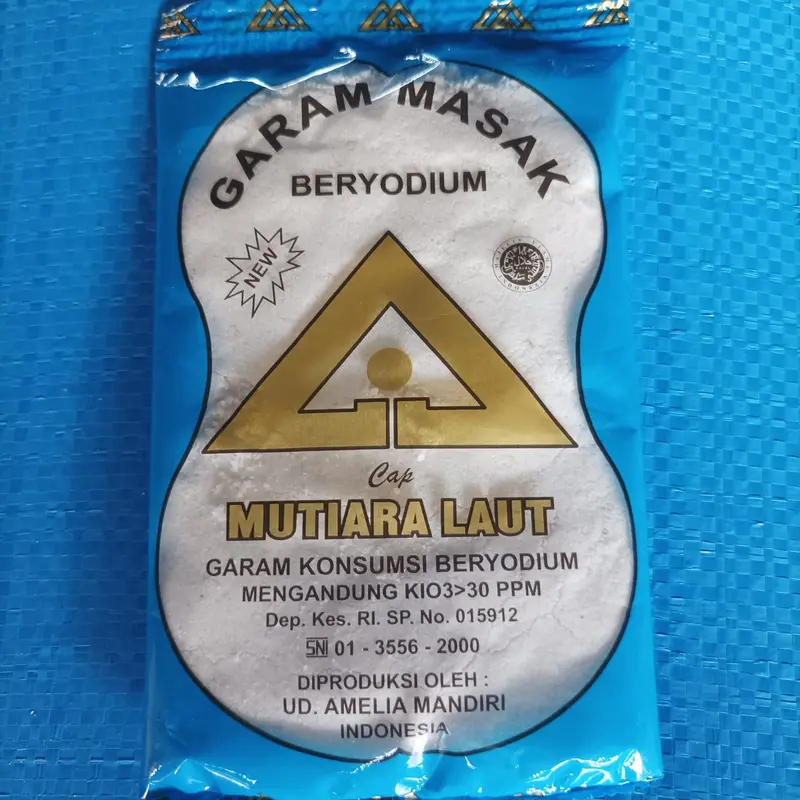 20 PCS + BONUS 1 PCS GARAM DAPUR BERYODIUM  PAKET 20 PCS CAP MUTIARA LAUT / CAP LIMA LIMA 2