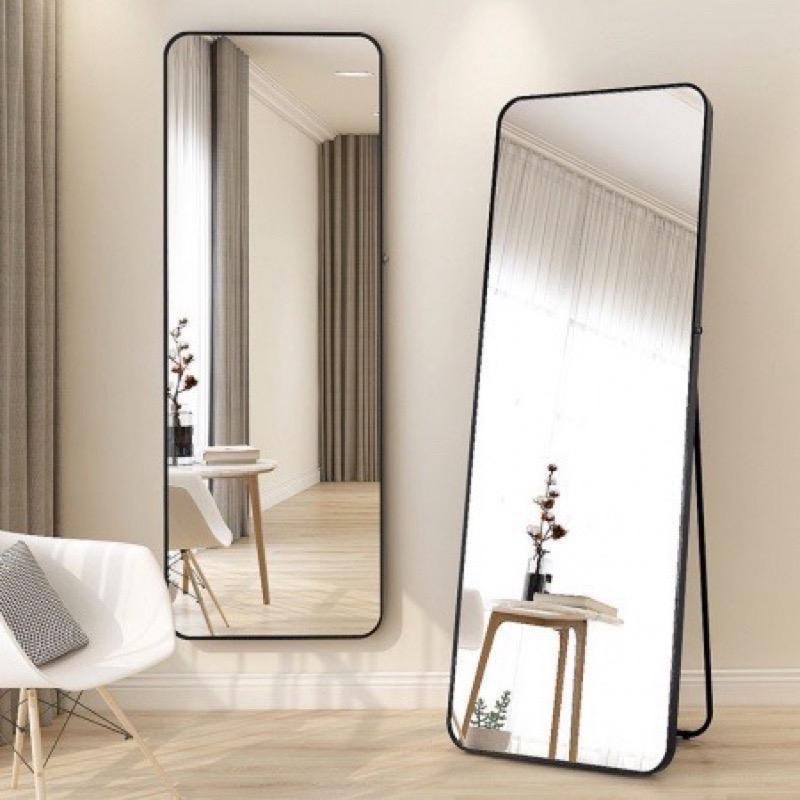 Gương chống vỡ Gương soi toàn thân 40cmx150cm gương toàn thân kính cường lực Chống vỡ có chân treo được cả lên tường decor phòng trang trí
