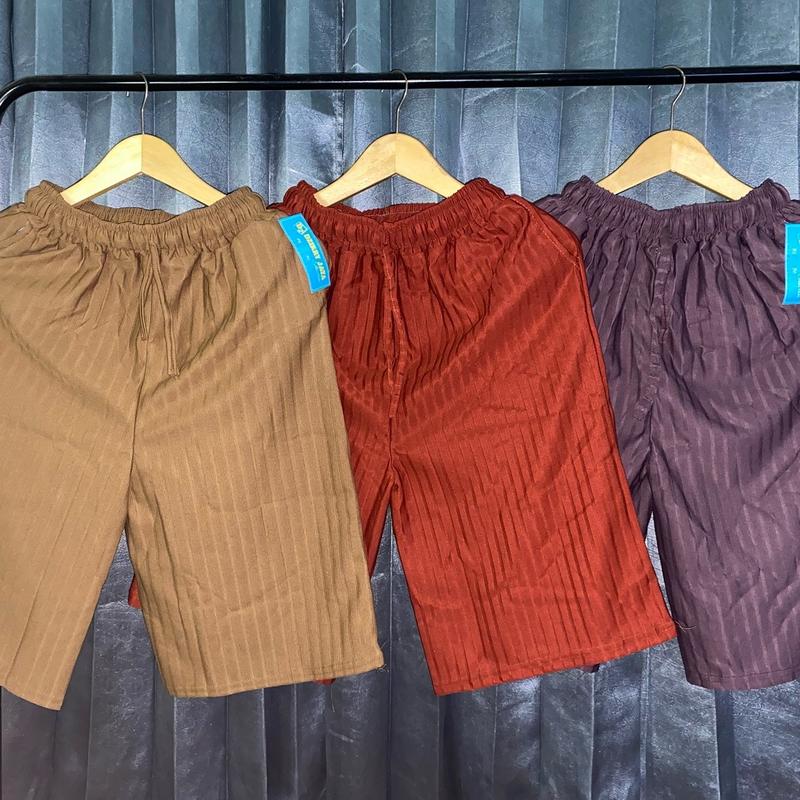 Paket Hemat 100k Dapat 5 Pcs kulot Hornet Premium 7/8 Celana Wanita Pendek Dewasa elastic waist Regular  Shorts Tebal Standar Karet Casual Basic Nyaman High Scuba 1