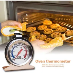 Termometer Oven/Termometer Panggangan/Alat Ukur Suhu Panas Oven Stainless