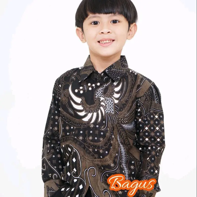 Baju kemeja batik anak lengan panjang laki laki cowok cowo Murah umur 2-13 tahun modern terbaru 2024 / kemeja batik anak lengan panjang usia 2-13 th berkualitas diskon besar2an / kemeja anak lengan panjang laki laki keren murah / bisa COD bayar ditempat 7