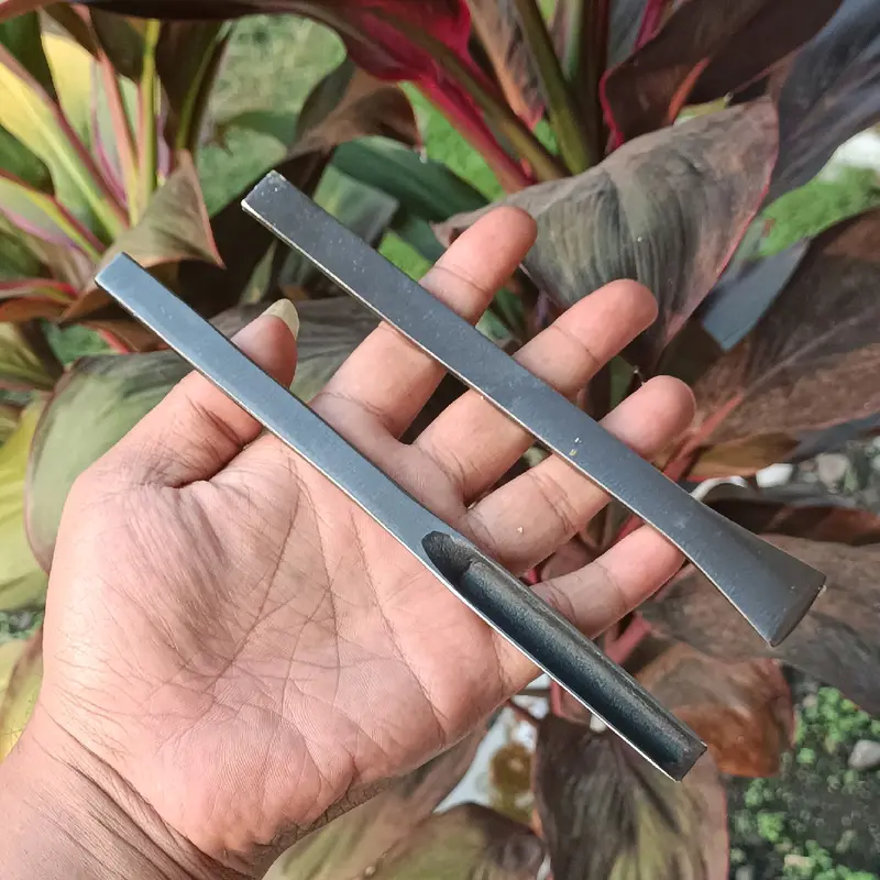 Paket Pahat bonsai model cekung dan lurus  bahan baja Per 2
