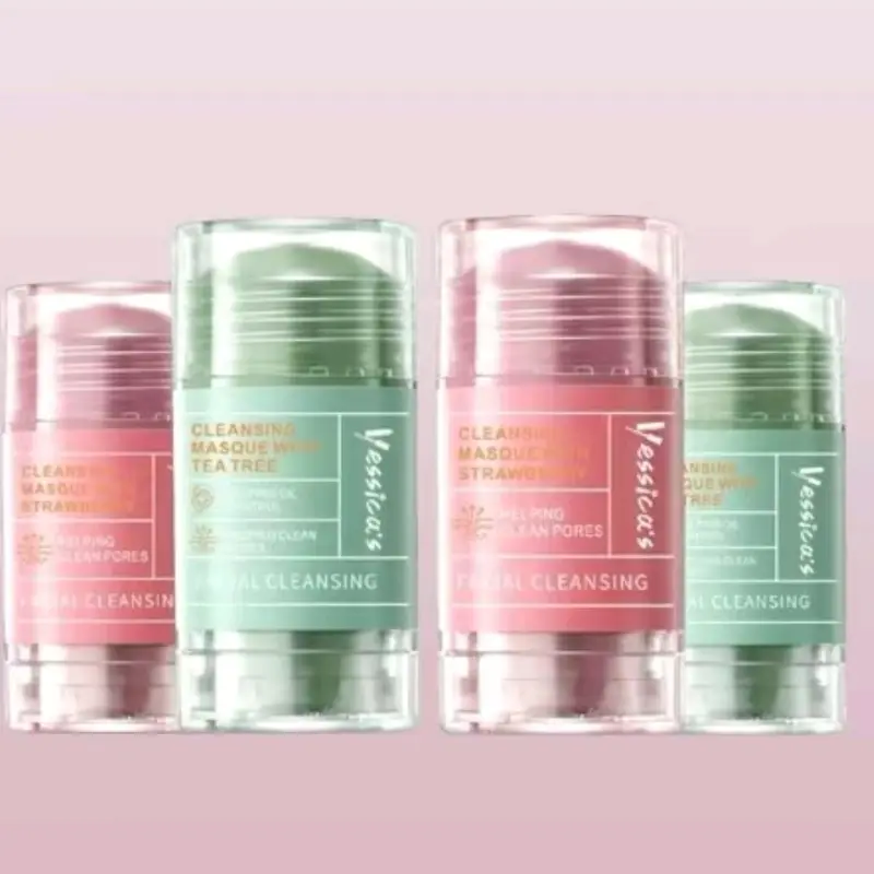 Yessica's Tea Tree & Strawberry Anti Pores & Acne Clay Stick Mask-50gr yesica yessica 2