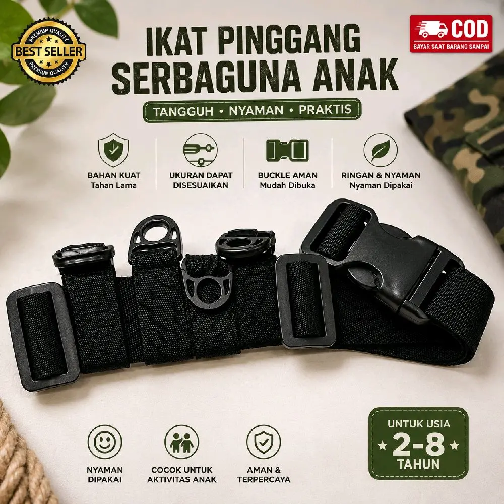 Kopel Sabuk TNI Tani AU Brimob Kopasus Pluit Profesi Anak Bahan Plastik Tifak Mudah Pecah Harga Grosir untuk Satuan - Fashion