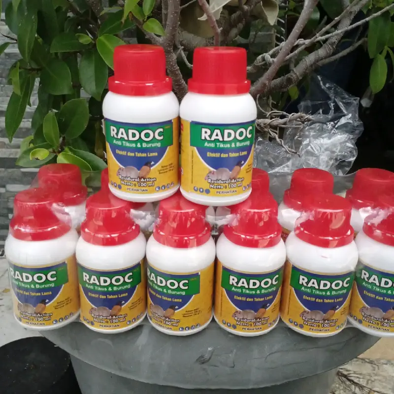 Paket 12pcs PENGUSIR BURUNG&TIKUS RADOC 100ml 0