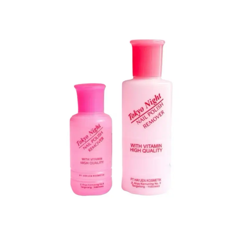 Aseton Tokyo Night Nail Polish Remover Plastik 40 & 76 Ml
