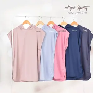 HIJAB ROMPI SPORTY ROMPI OLAHRAGA MUSLIMAH NYAMAN DI PAKAI