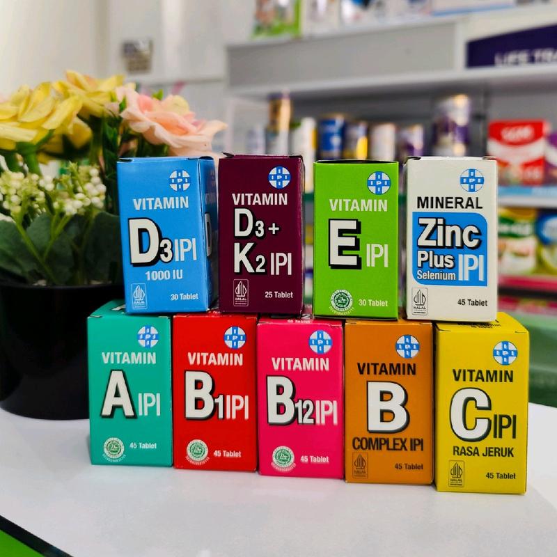 VITAMIN B COMPLEX IPI TAB 45S TUBE 0