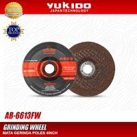 Gambar Yukido Batu Poles Gerinda 4INC / Grinding Wheel Yukido AB-6613FW dari PT. YUKIDO POWER TEKNIK Kab. Tangerang 3 Tokopedia
