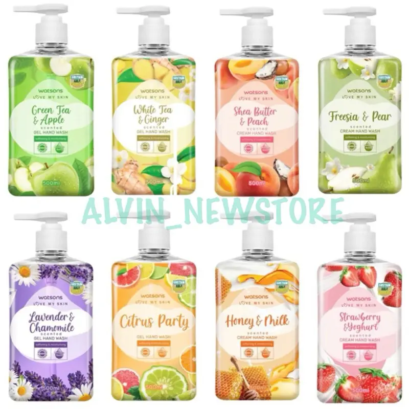 hand wash sabun cuci tangan watsons antibakteri 500ML