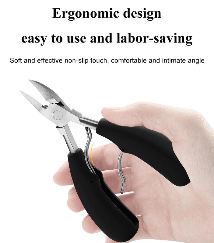 Product Introduction of Nail clippers for ingrown toenails single hawkbill clippers for gray fingernails nail fissures 6