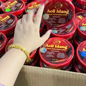 HB ACIL IDANG POWER TURBO BODY ISI 250ML Mencerahkan Melembabkan Tubuh pemutih lotion