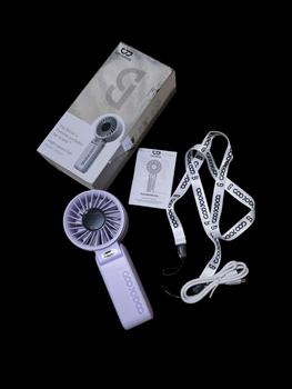 Product Review of GOOJODOQ GFS003 Folding Mini Fan 4000 MAH With Smart LED Screen Display 100 Level Speed - Kipas Mini from h**z 0