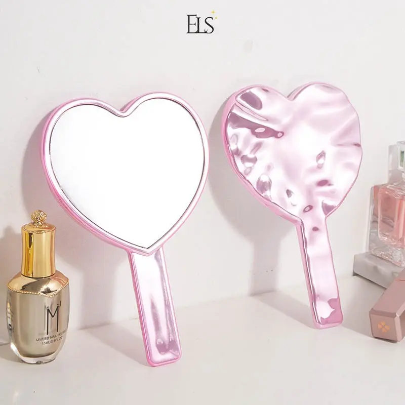 ELSA Cermin Custom Love Pink Silver KF1738 (Belum termasuk Bubble Warp)
