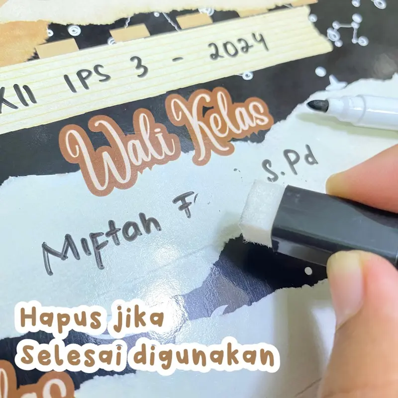 Mading Kelas - Jadwal Piket / Struktur Organisasi / Jadwal Pelajaran / Kesepakatan Kelas / Absensi Harian / Aktivitas Kelas / Jadwal Ujian 3
