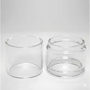 Tabung kaca  stalk rta kaca bening/clear Untuk digunakan sebagai tempat lilin saat liburan