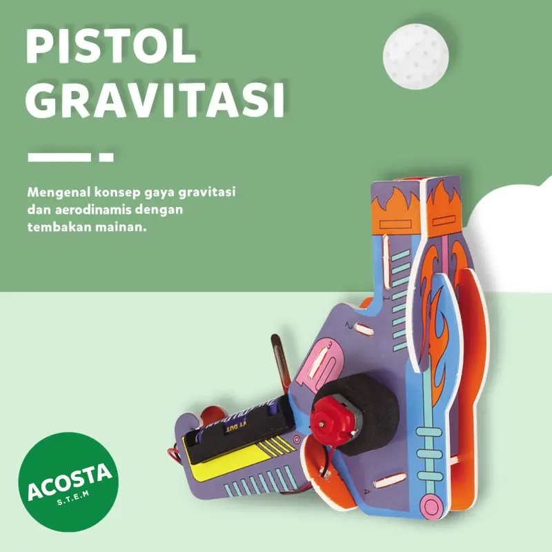 Mainan Edukasi Sains & Teknologi Usia Anak 6 - 8 Tahun DIY Rakit ACOSTA STEM Toys 4