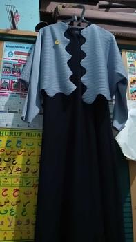 Product Review of Soraya Moeslim Cardi Azura Mix Inner Premium Dress mewah Wanita Dewasa Remaja Pesta Lebaran Cardigan Muslim waffle Santai Kardigan Outer Panjang Casual Kondangan Baju from a**y 1