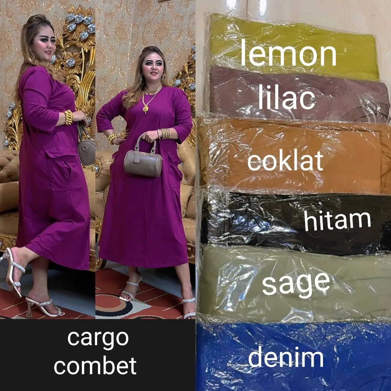 GAMIS CARGO COTTON COMBET