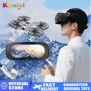 2.4G RC Drone FPV Real-Time Video Transmission Camera Drone Quadcopter Obstacle Avoidance Features Toys Dron Plane Toys for Boys