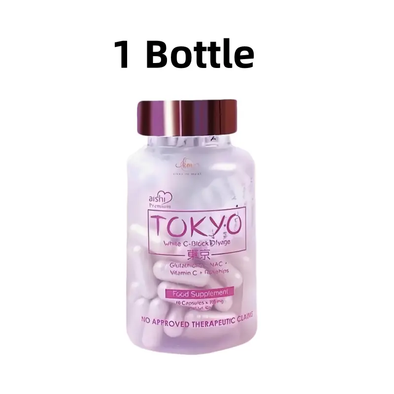 tokyo white glutathione Start your skincare journey with our classics! Try the Natural Whitening Soap and Moisturizing Body Lotion and get a FREE Tokyo White Bindle bag! , Our Tokyo White Body Lotion and 2 Tokyo White Glutathione Vitamins