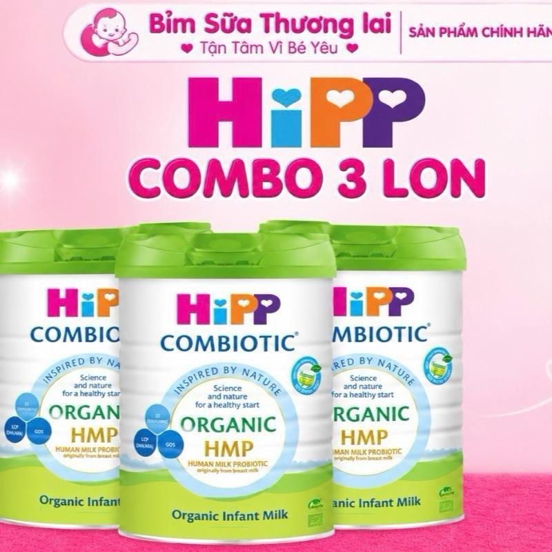 Sữa HiPP Số 1,2,3,4 - Sữa Organic HMP cho Bé Tăng Cường Sức Khỏe