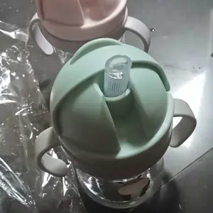 BISA COD Bo5598 Botol Minum Anak / Botol Minum Bayi Gelas Anak Balita Training Cup Dengan Pegangan Tangan / Botol Minum Bayi Accessories Tumpah Bottle  Sedotan