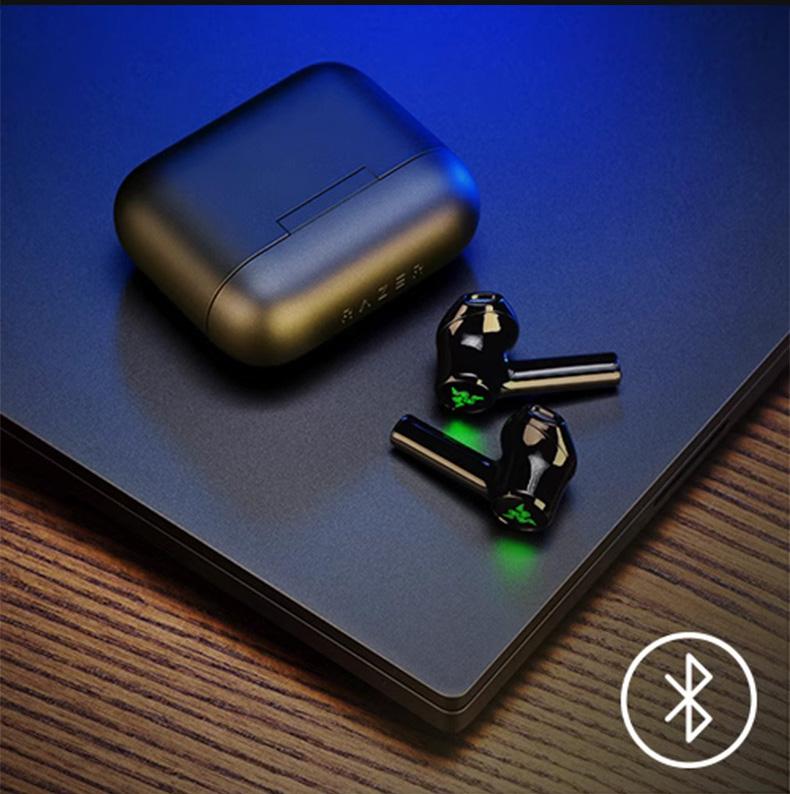 Product Introduction of Headset gaming headset Bluetooth nirkabel sejati Razer Hammerhead dengan mikrofon HiFi stereo 27
