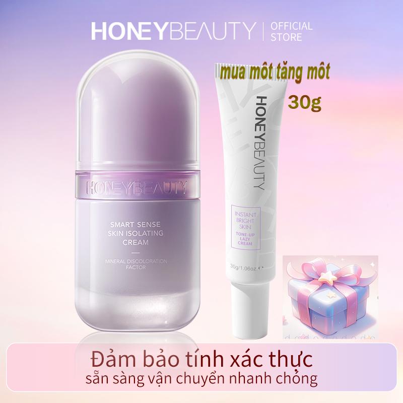 Kem Lót HONEY BEAUTY Kem Che Khuyết Điểm Kiểm Soát Dầu Dưỡng Ẩm Lâu Trôi Không Trang Điểm Làm Sáng Tông Màu Da Thanh Toán Khi Nhận Hàng