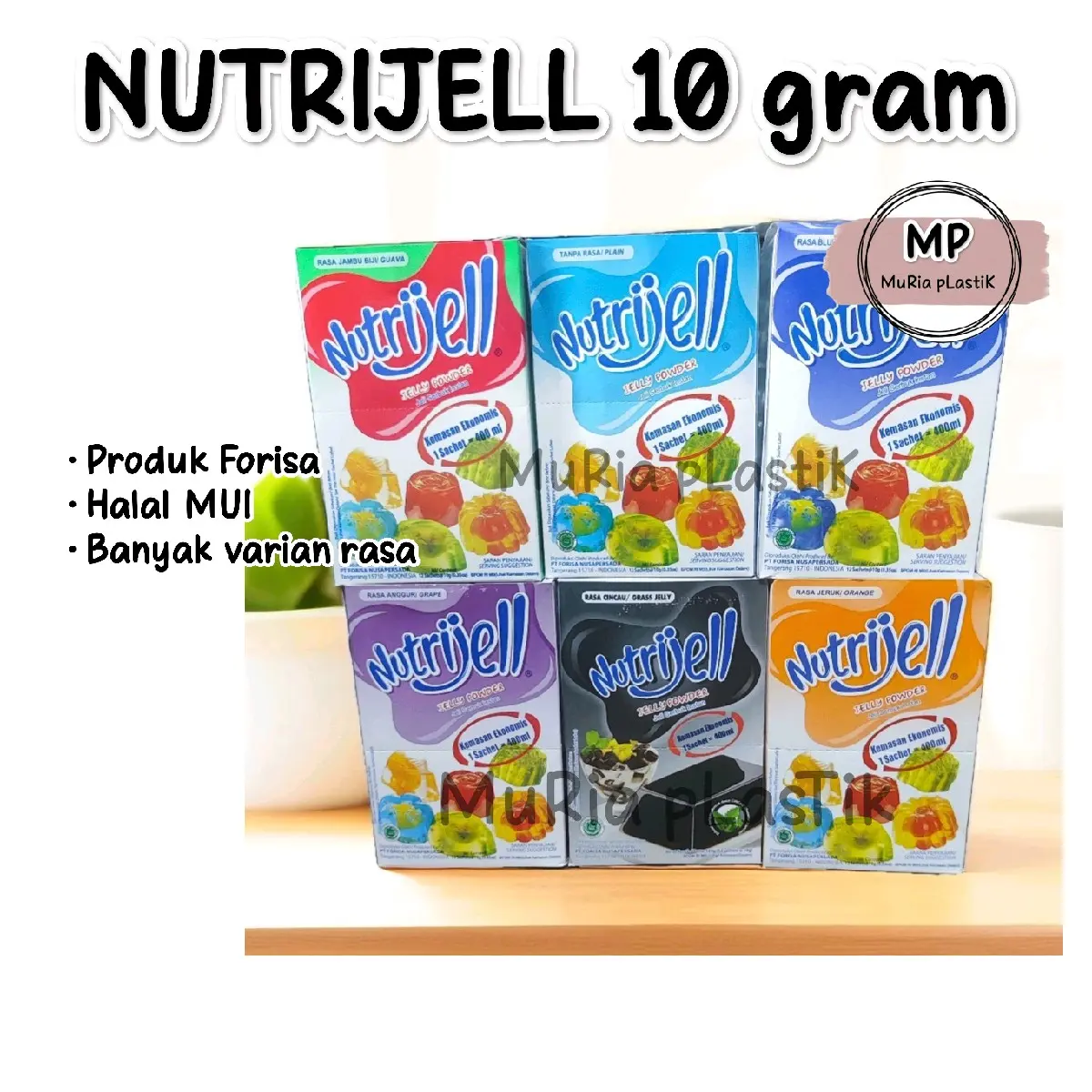 Nutrijell kecil box isi 12 pcs