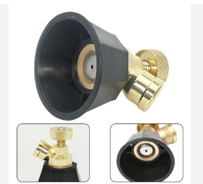 Nozzle Sprayer Adjustable High Pressure Berkualitas Tinggi dari Kuningan tanpa garansi yellow 4