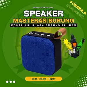 SPEAKER KOTAK MASTERAN BURUNG 10 SUARA