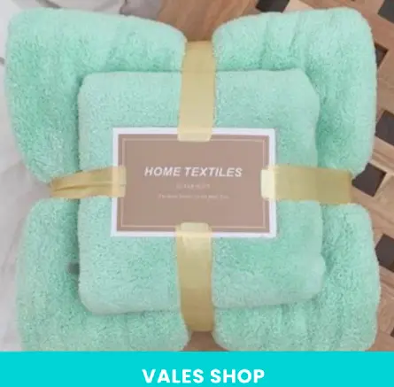 [SKY BLUE] 140cm x 70cm soft and comfortable adult/children bath towel set