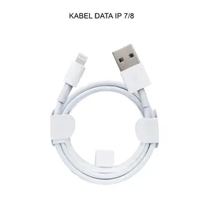 KABEL DATA LIGHTNING ORIGINAL CABLE DATA IP 7/8 ORI 100 NONPACK