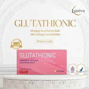 Glutathionic | Glutathione + Vit C + Vit E | Membantu Jaga Kesehatan Kulit & Bantu Mencerahkan | BPOM & Halal