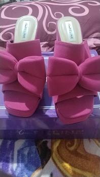 Product Review of KS.3129 heels pita hak lebar 9cm Shoes from A**3 0