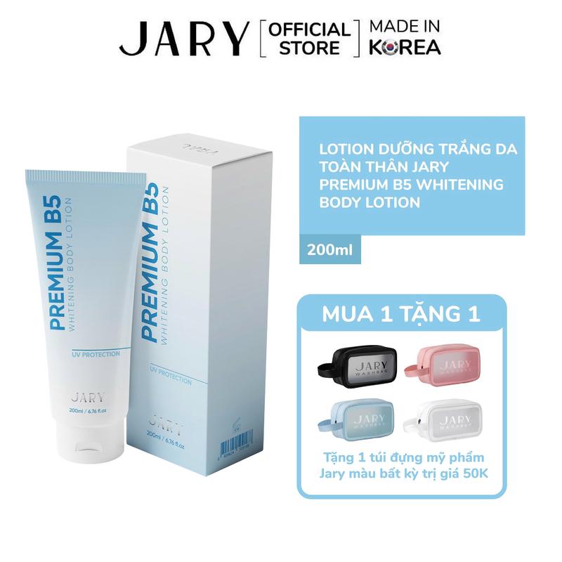 Kem dưỡng thể B5 Jary Premium B5 Whitening Body Lotion 200ml