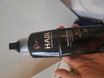 Product Review of [Promo Spesial] Aestika Dark Brown Hair Coloring Shampoo - Pewarna Rambut Beruban Kering Red Extract from M**A 1