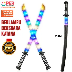 [BISA COD] Mainan Pedang LED dengan Musik untuk Anak-Anak