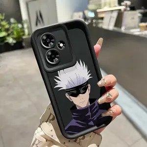 Casing Hp Infinix Hot 30 Play Hot 30i Hot 30 Play NFC Case pola Satoru Gojo Casing HP pelindung Softcase sederhana pelindung silikon lunak ganda baru Kesing