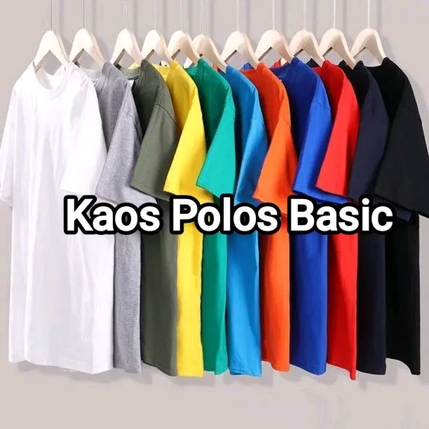 KAOS DISTRO POLOS PRIA WANITA OUTFIT ATASAN LENGAN PENDEK  Soft