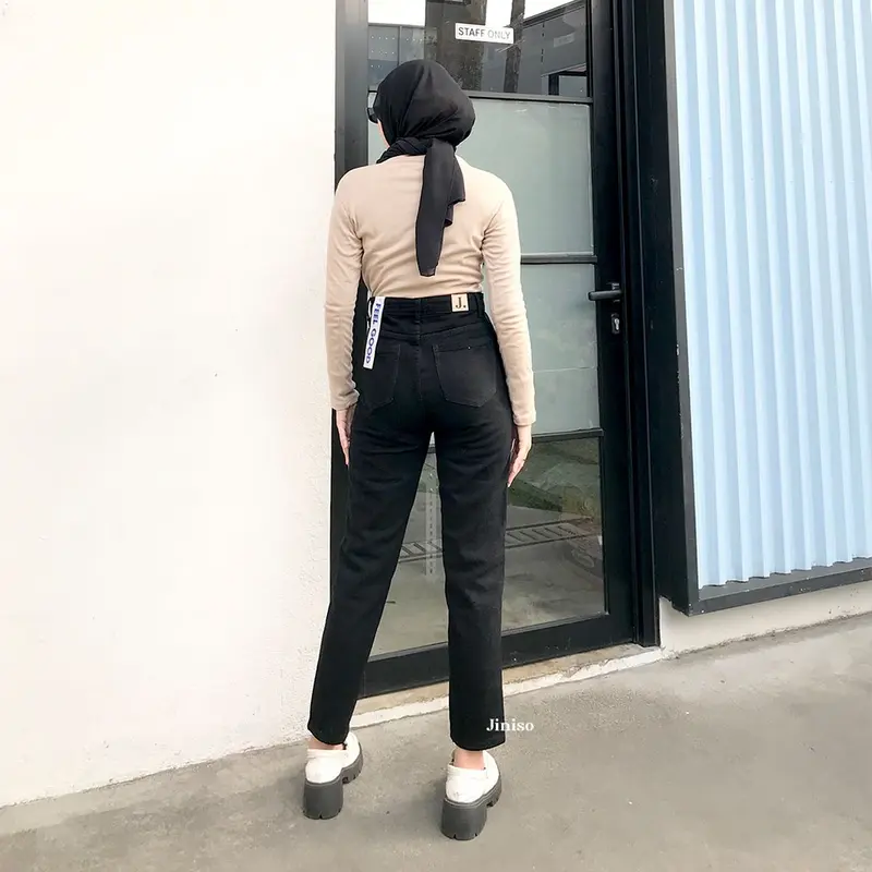 JINISO - Highwaist Boyfriend Jeans 023 FEEL GOOD 4