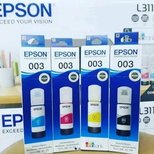 Epson Tinta 003 Original untuk Printer L Series L1110 L3110 L5190 L1210 L1216 L1250 L1256 L3116 L3150 L3156 L3210 L3216 L3250 L3256 L5190 L5290