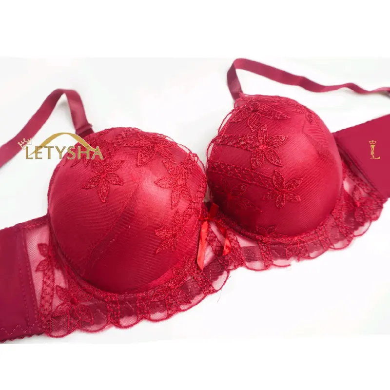 LETYSHA 3 PCS PROMO ! BH Bra Kawat Push Up Busa Tebal Cup B Fashion Cantik Kait 3 | Size 36 38 40 2