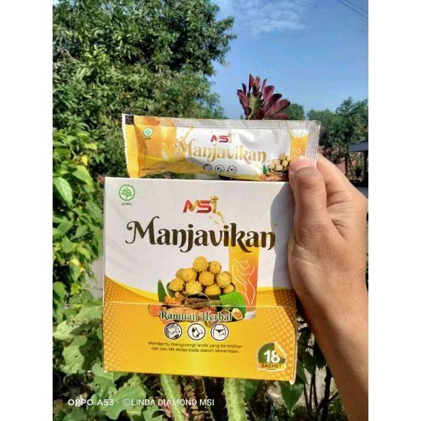 MANJAVIKAN MSI JAMU MERAPATKAN/BEBAS KEPUTIHAN/PROMIL/PELANCAR HAID BPOM