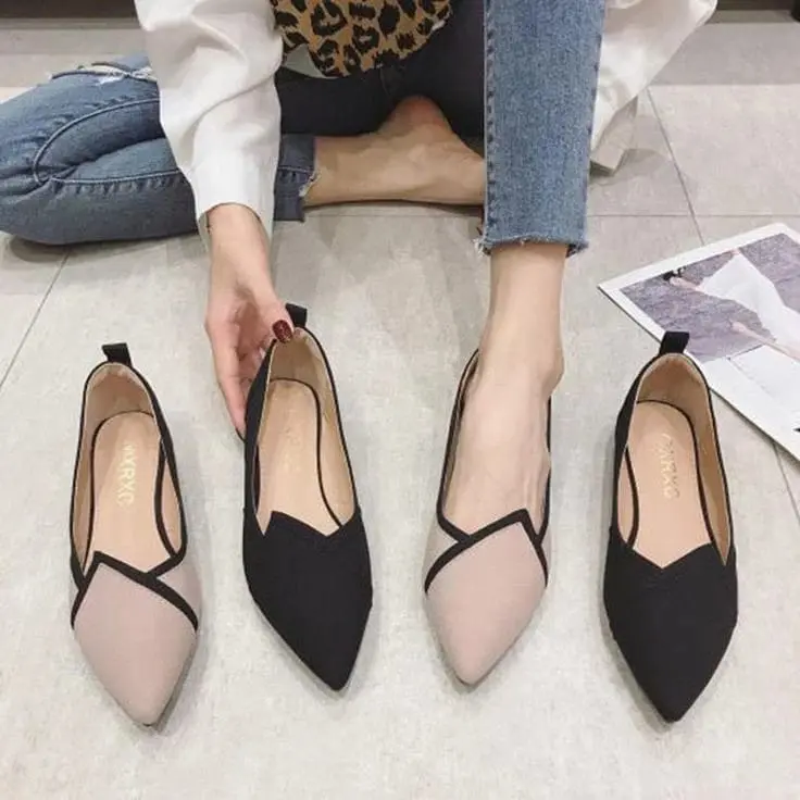 Promo Sepatu Flat Shoes Flatshoes Sepatu Flat Datar Teplek AURA