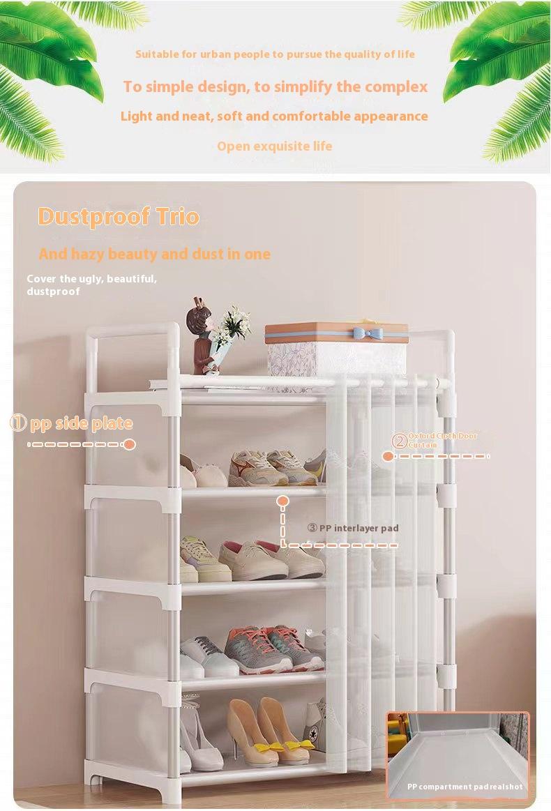 Product Introduction of Giá Để Giày, Thiết Kế Đơn Giản, Để Đựng Giày, Thích Hợp Cho Lối Vào, Chống Bụi, Thích Hợp Cho Phòng Cho Thuê Và Ký Túc Xá, Có Thể Được Sử Dụng Làm Hộp Đựng Giày Hoặc Hộp Đựng Đồ, Tủ Giày Trong Suốt, Dụng Cụ Hữu Ích Cho Ký Túc Xá 8
